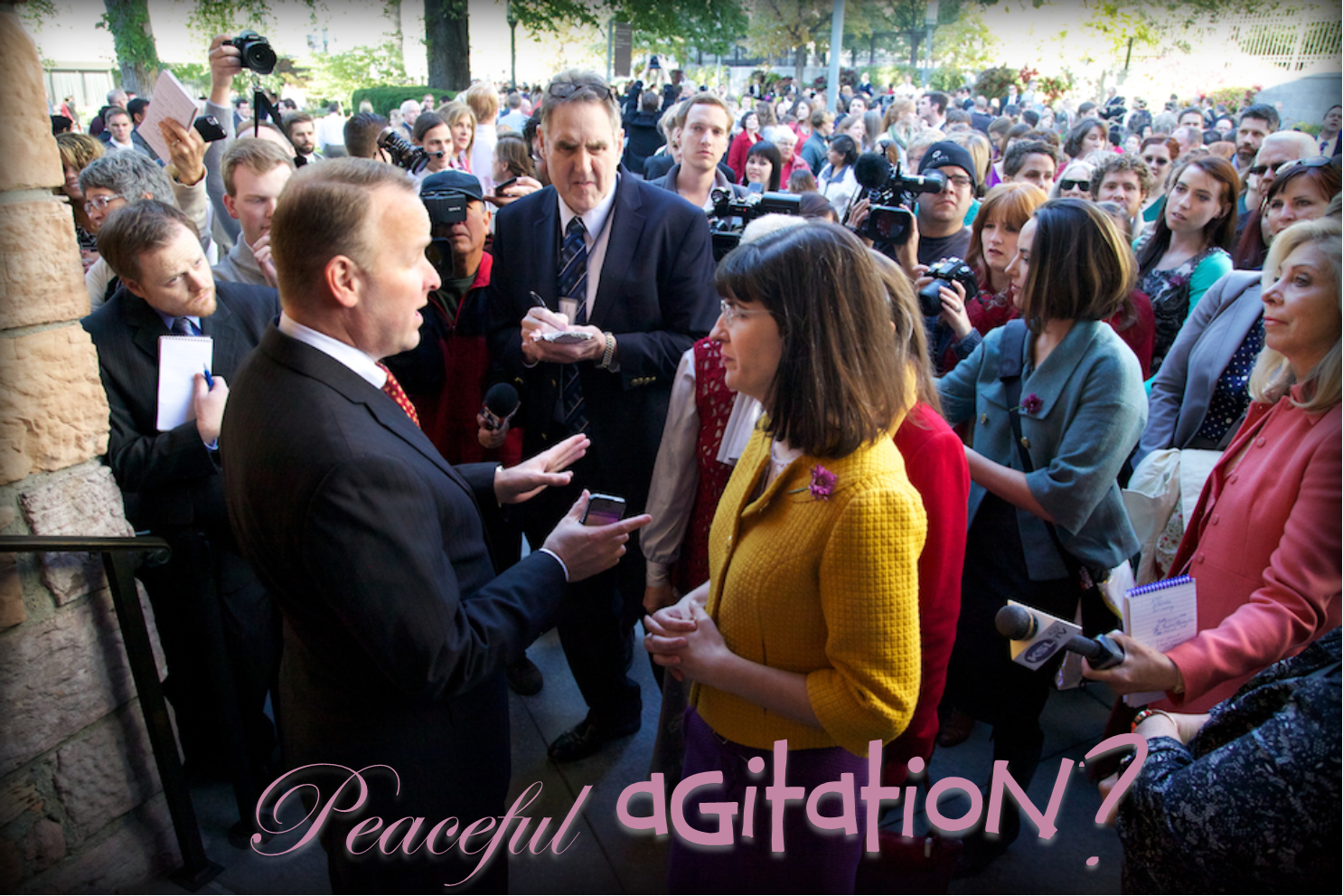 Peaceful Agitation?