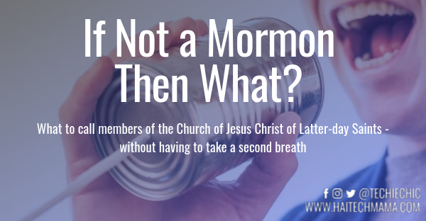 If Not a Mormon, Then What?