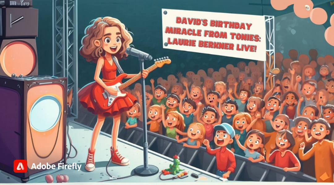 David’s Birthday Miracle from Tonies: Laurie Berkner Live!